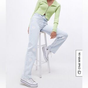 NWOT PacSun Light Denim Daisy Jeans